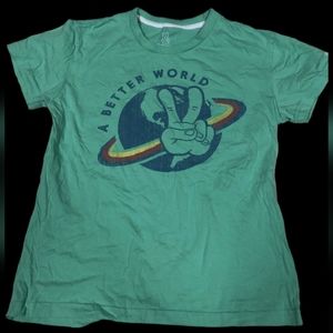 Dutch Bros. Brothers Coffee Green A Better World Shirt